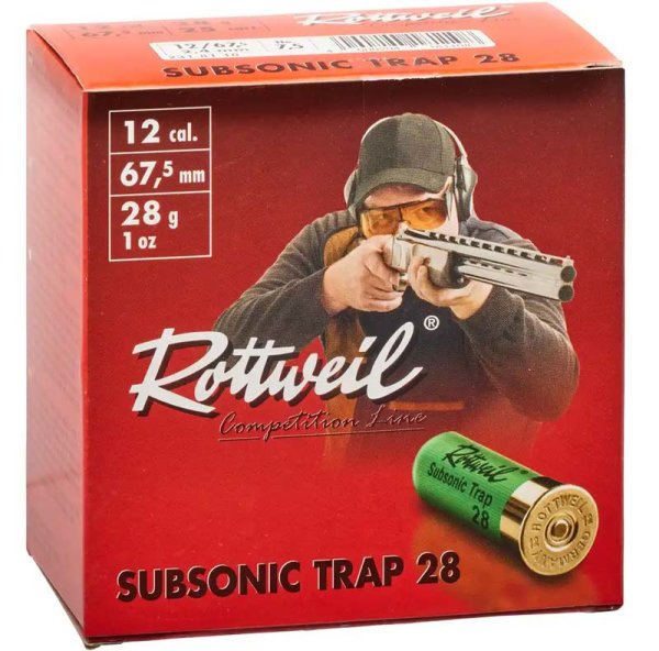 Rottweil SUBSONIC 28 TRAP 12/67,5 2,4MM