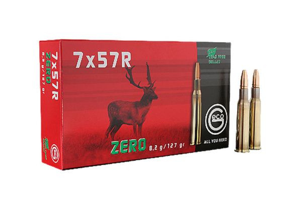 Patronen 7X57 R GECO ZERO 8,2 gr.