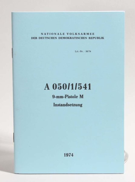 Handbuch NVA Makarov Instandsetzung