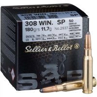 S&B 308 Win SP 180 grs  Munition 50 stck / Pack