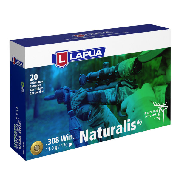 Lapua Naturalis 308 win 11 gr 20 stck/ Pack