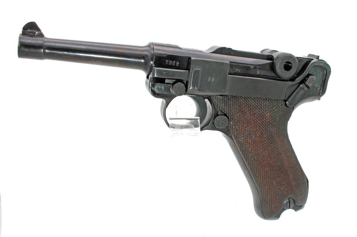 Pistole 08 Mauser Baujahr 1940 Code 42